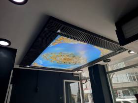 3D gergi tavan, üç boyutlu gergi tavan Sarýyer